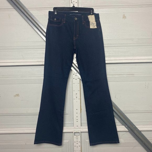 Banana Republic Bootcut Petite Stretch Jeans - NWT - Picture 1 of 16